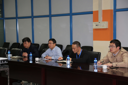 万名干手下基层乌兰察布市国企一队到9001cc金沙软件公司调研座谈